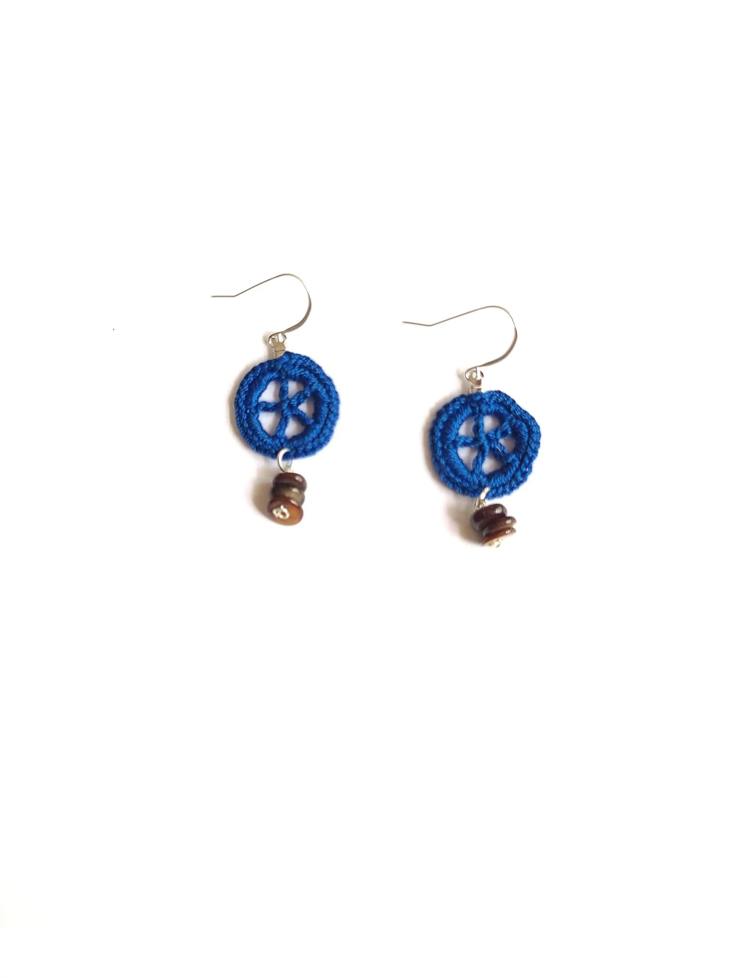 Star In a Circle Earrings-3