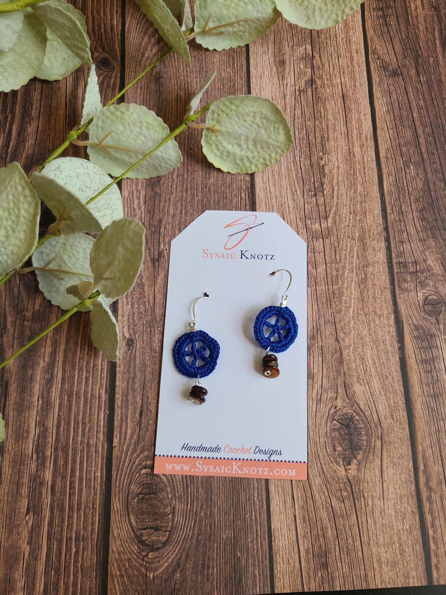 Star In a Circle Earrings-2