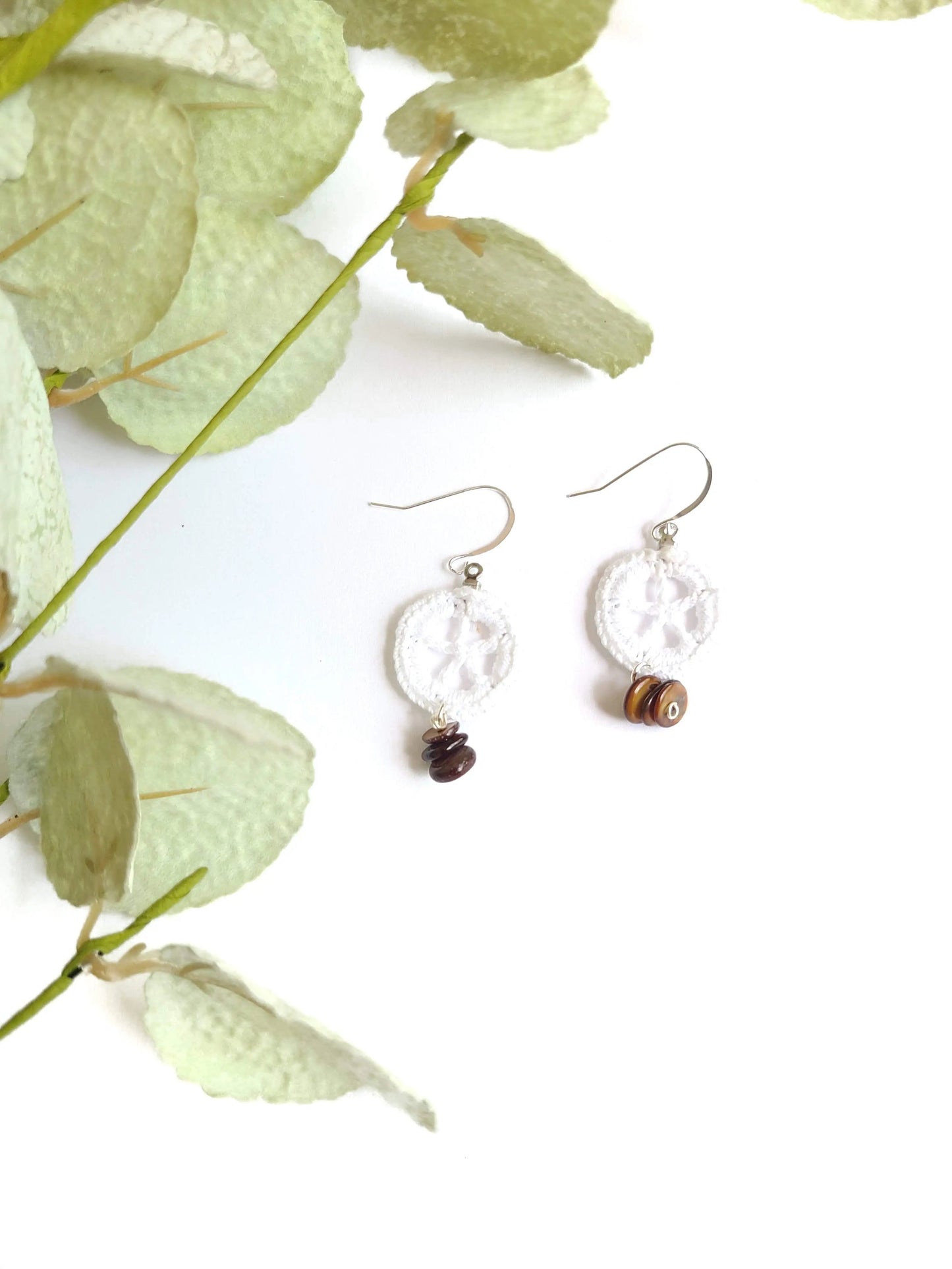 Star In a Circle Earrings-6