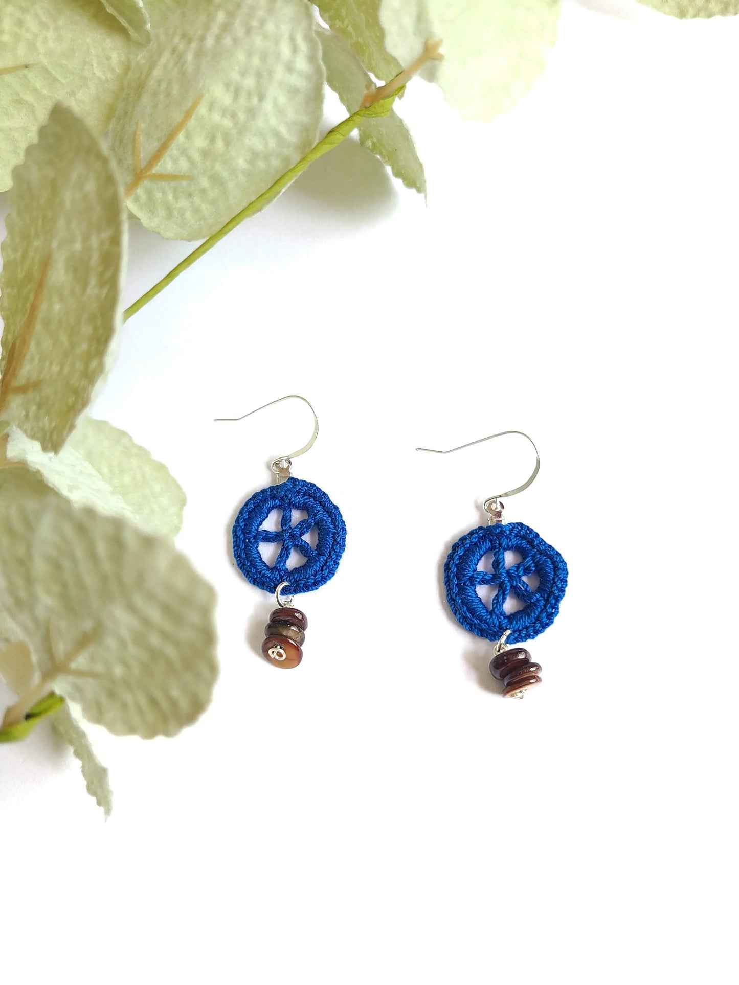 Star In a Circle Earrings-0