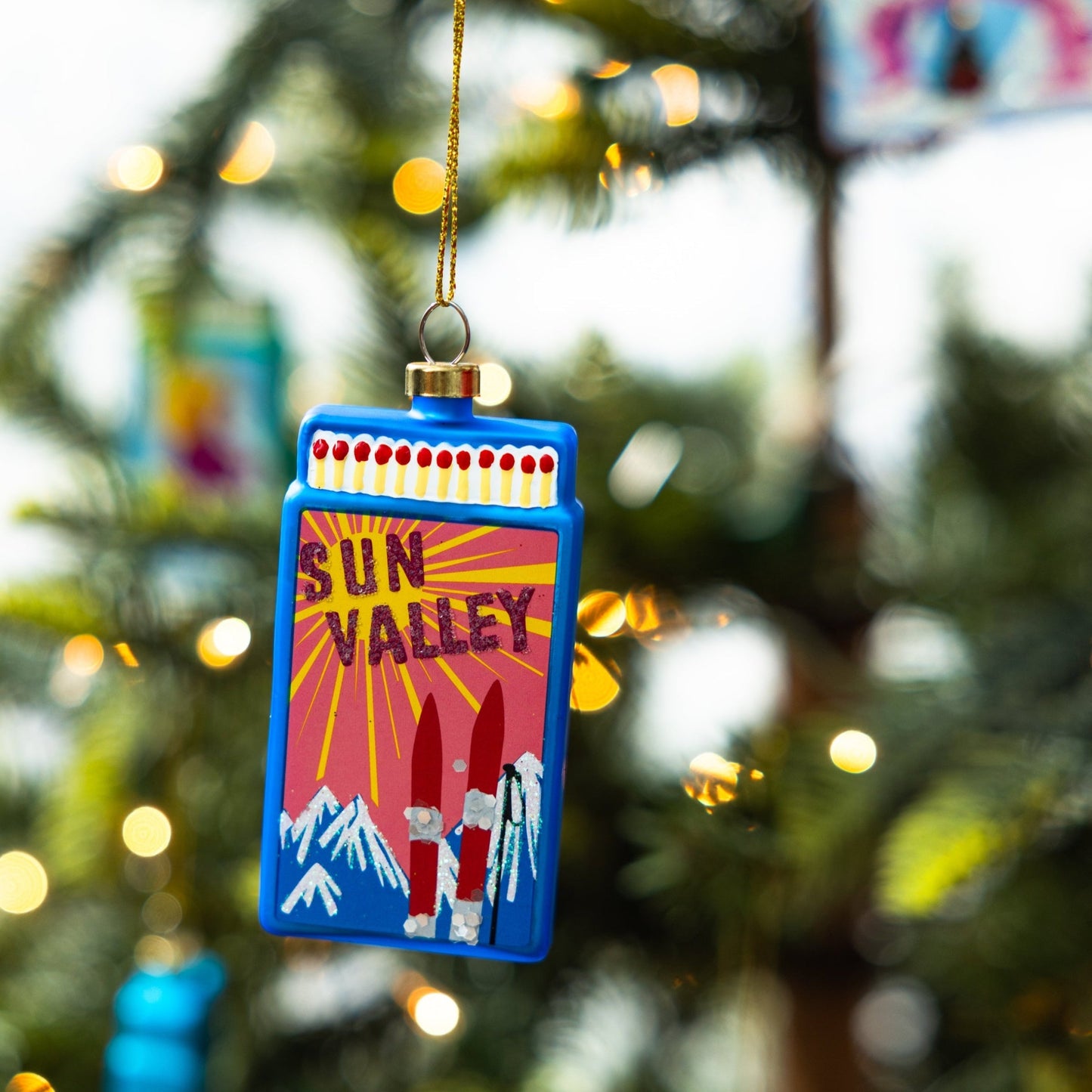 Matchbook Ornament - Sun Valley-0