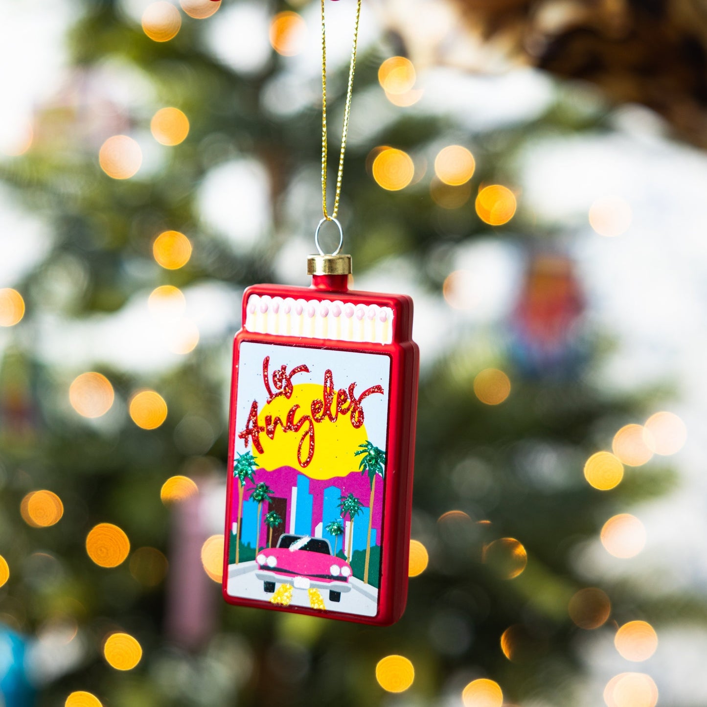 Matchbook Ornament - Los Angeles-0