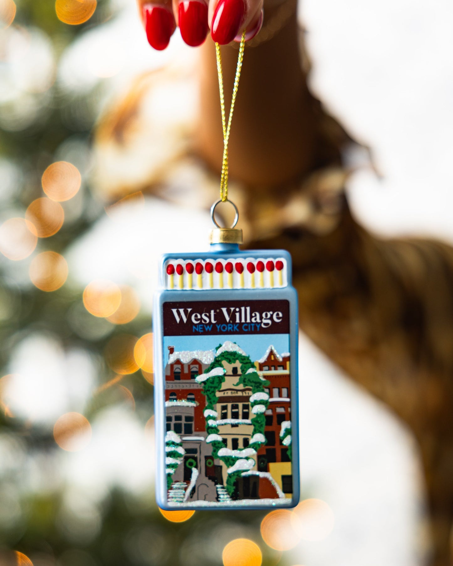 Matchbook Ornament - West Village-0
