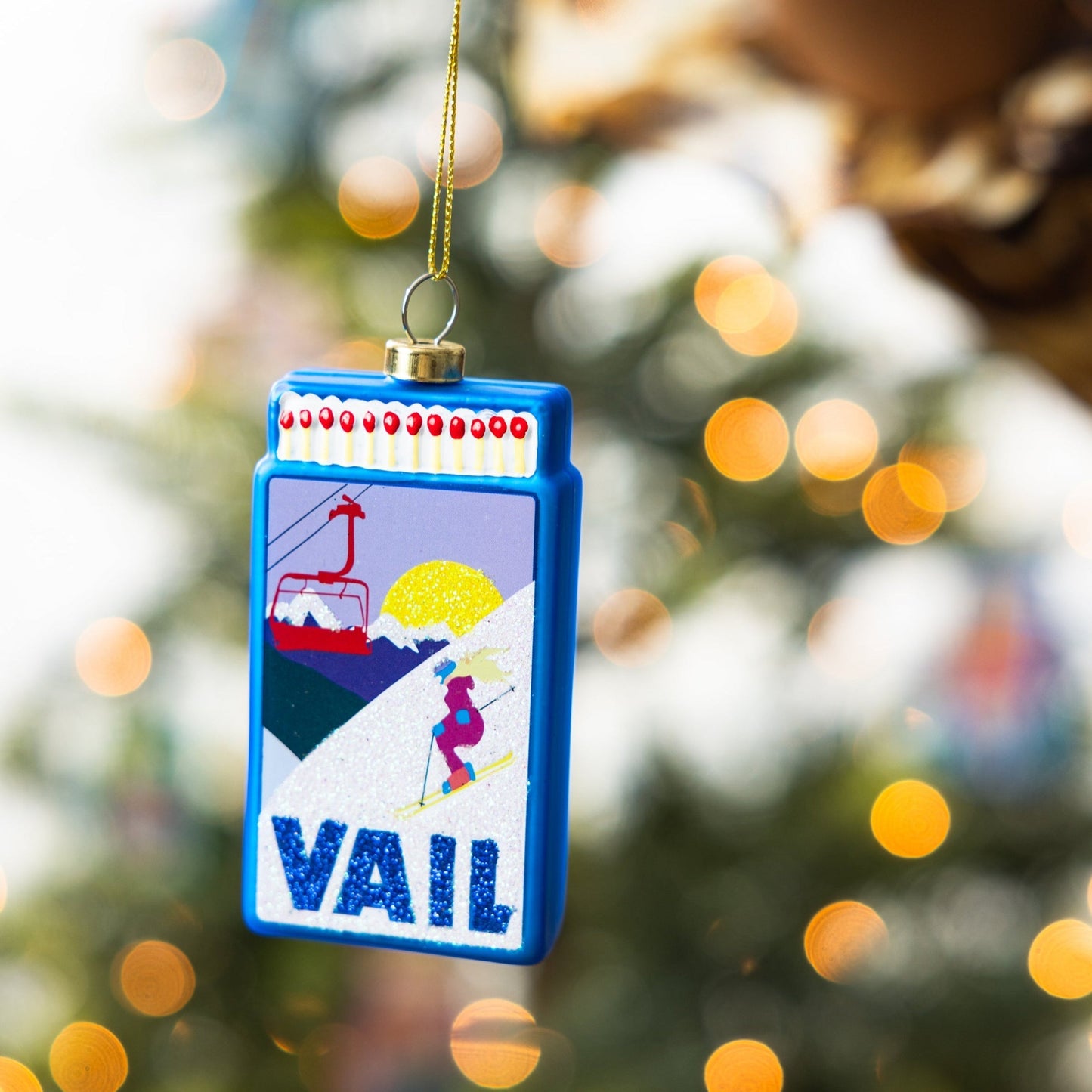 Matchbook Ornament - Vail-0