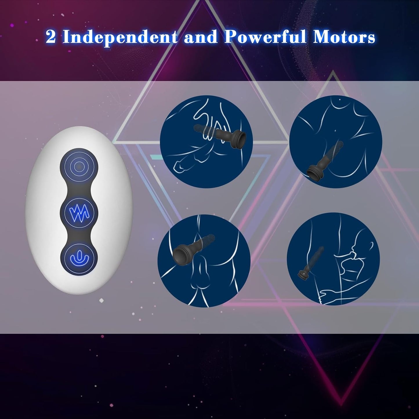 SurgeMax Remote Control Prostate Massager Wand-1
