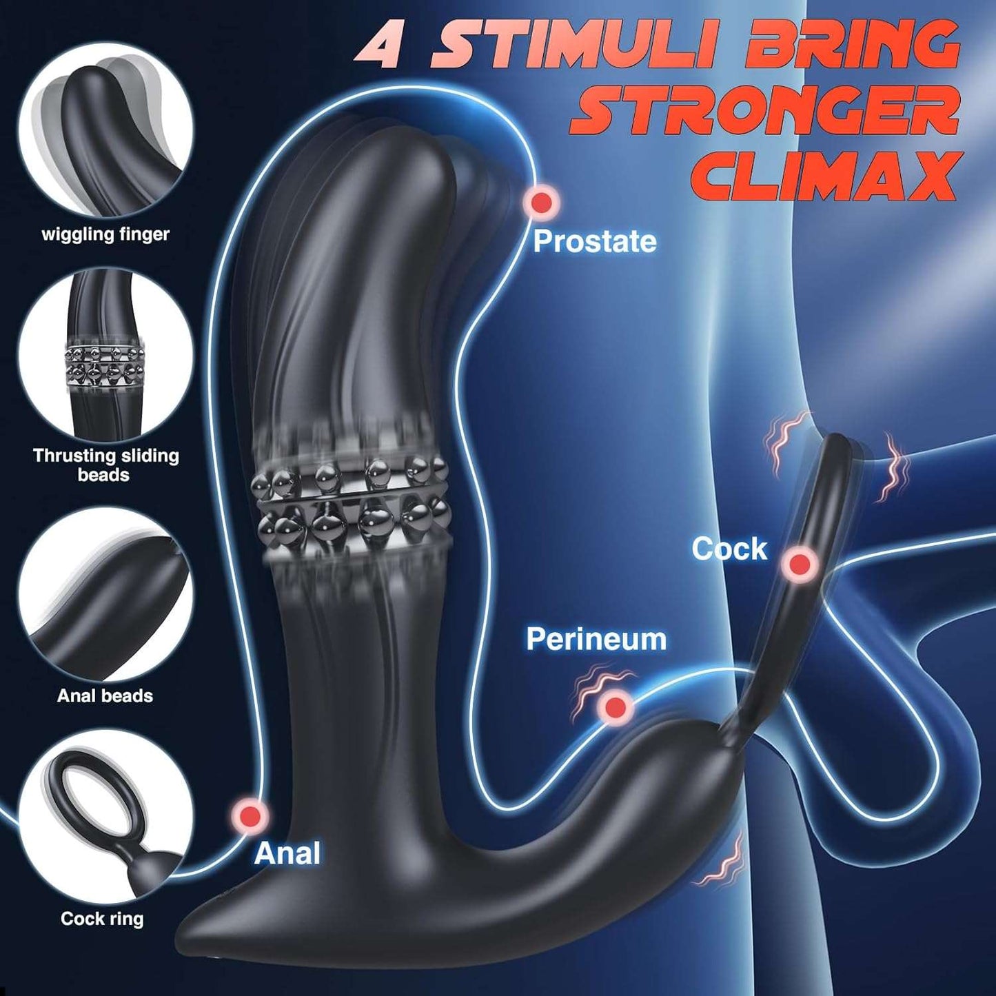 SwiftVibe Remote Control Prostate Massager Ring-3
