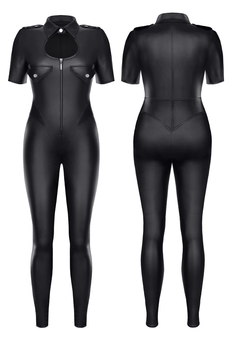 schwarzer Jumpsuit TDMitsuko001 - 2XL-0