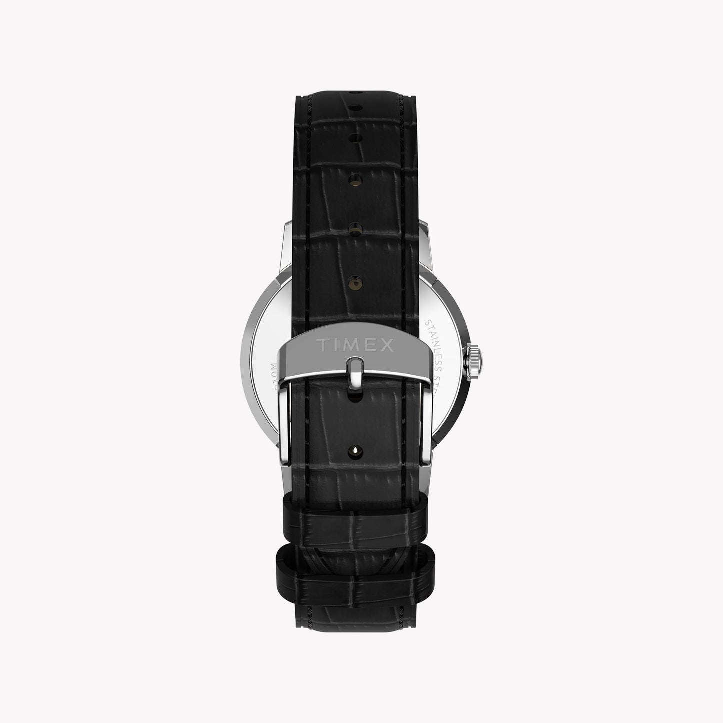Marlin 34mm SST Case Black Strap Silver Dial Watch TW2Y37600 | Men's Luxury Timepiece-2