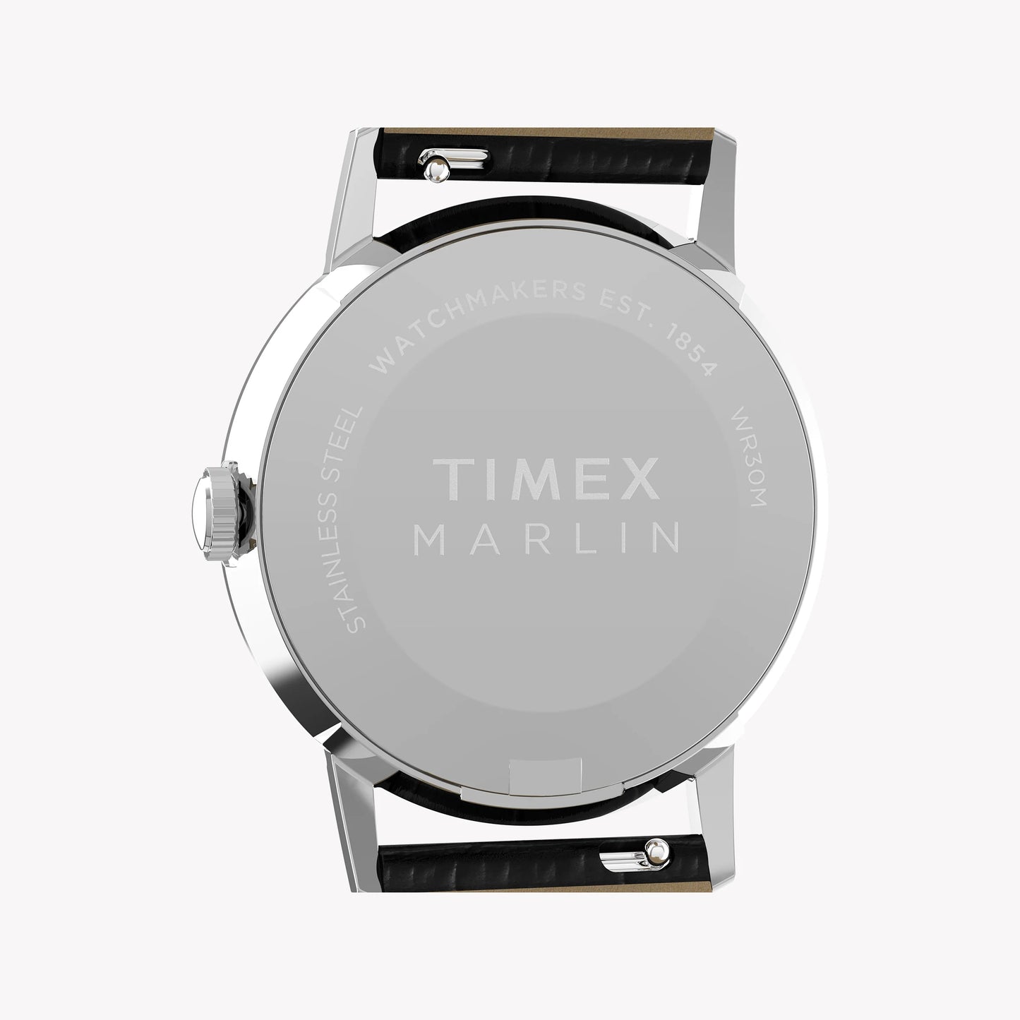 Marlin 34mm SST Case Black Strap Silver Dial Watch TW2Y37600 | Men's Luxury Timepiece-3