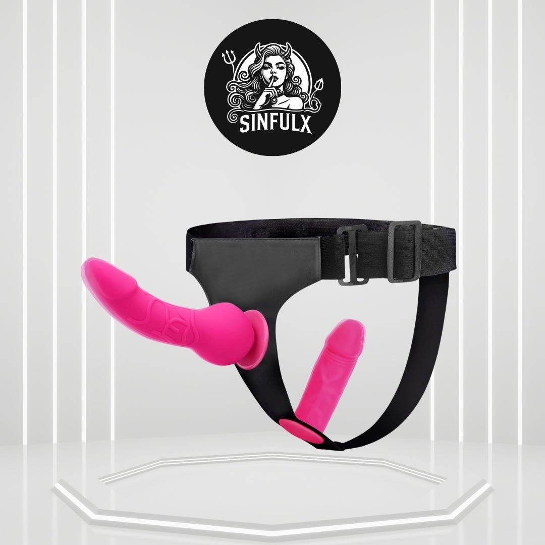 TailorDare Dual Ecstasy Strap-On Dildo-0