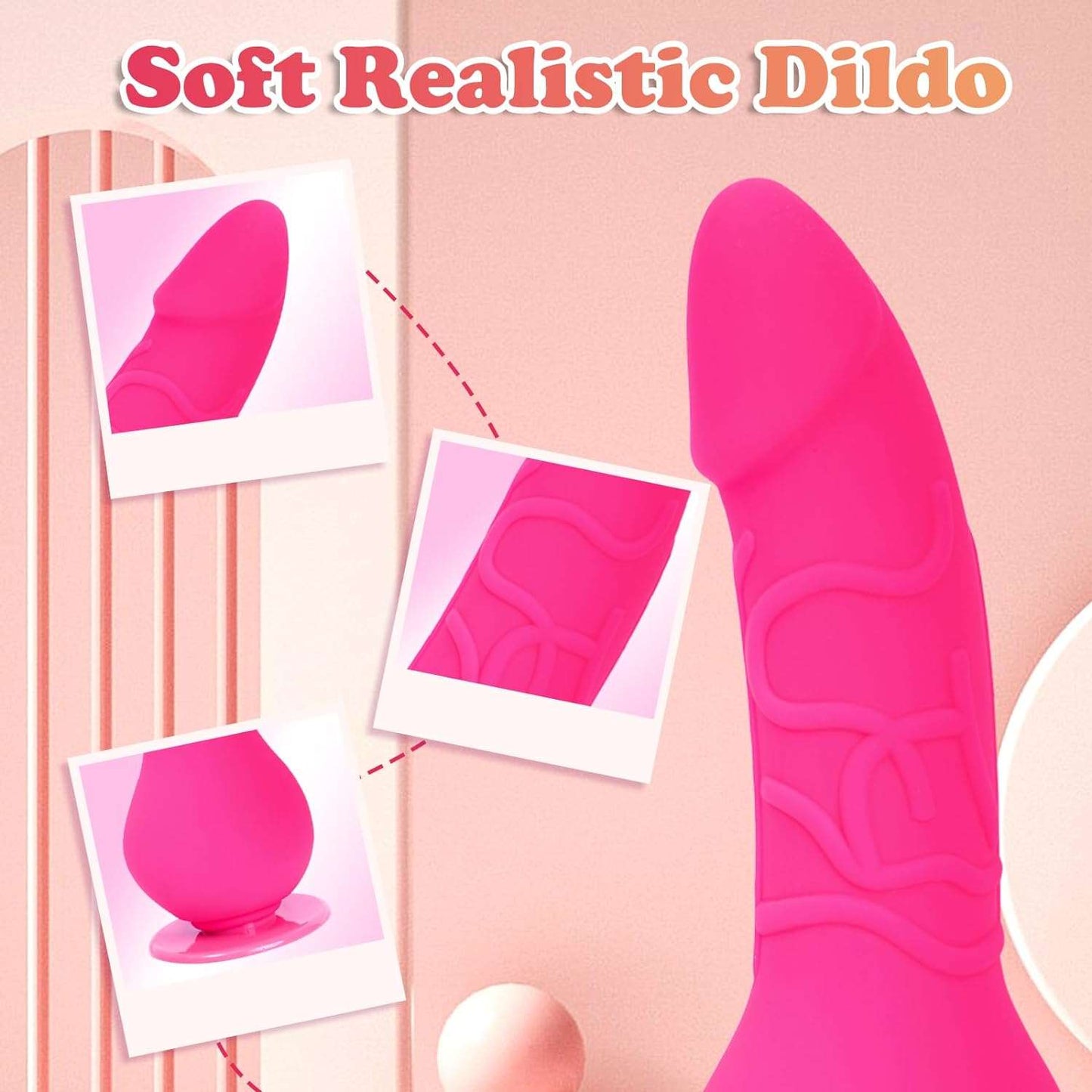 TailorDare Dual Ecstasy Strap-On Dildo-3