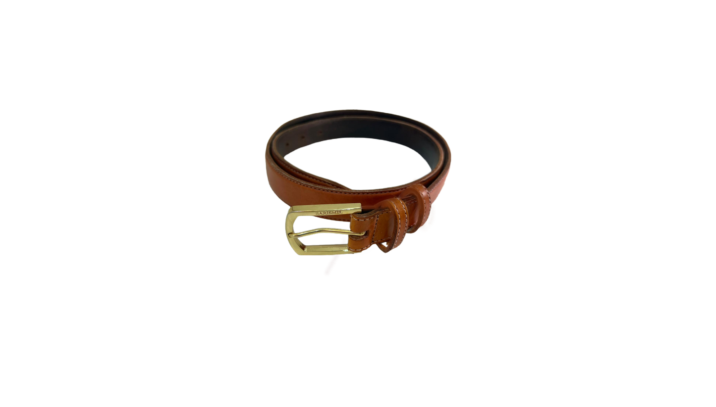Handmade Brown Leather Belt-1