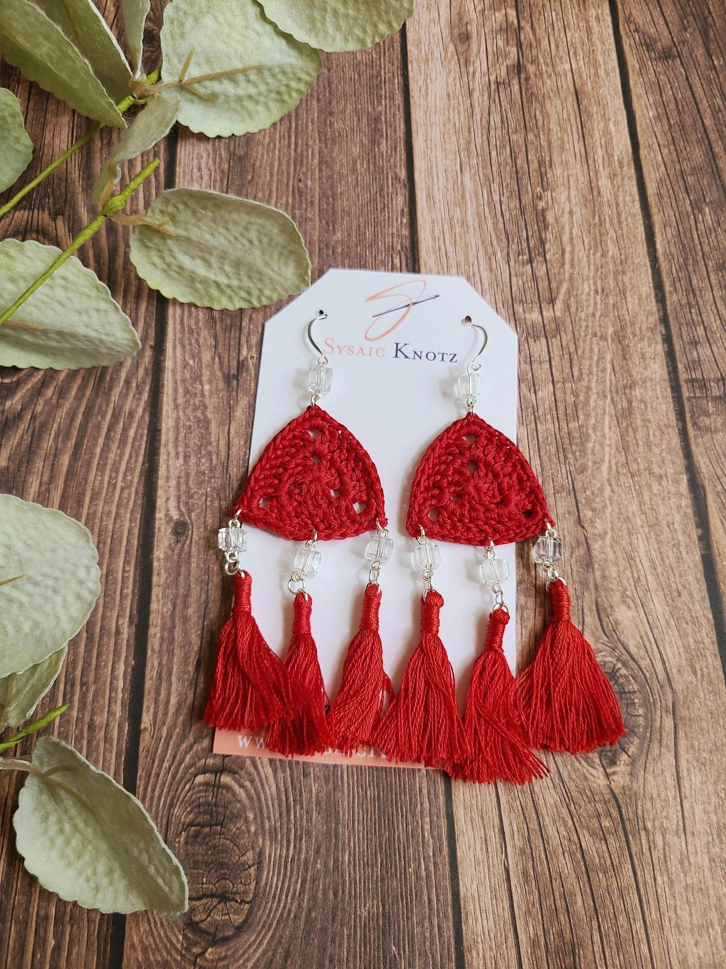 Triple Tassel Earrings-4
