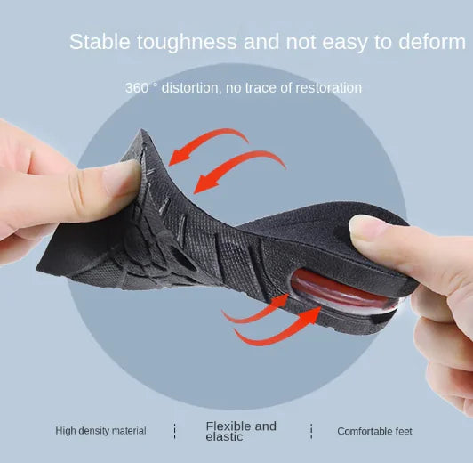 Invisible Height Increase Insoles for Men and Women