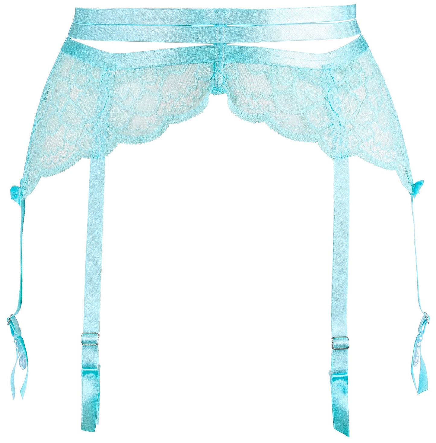 Floral Lace Garter Belt Axami Allure-4