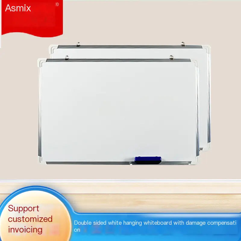 Double-Sided Magnetic Whiteboard for Home Office