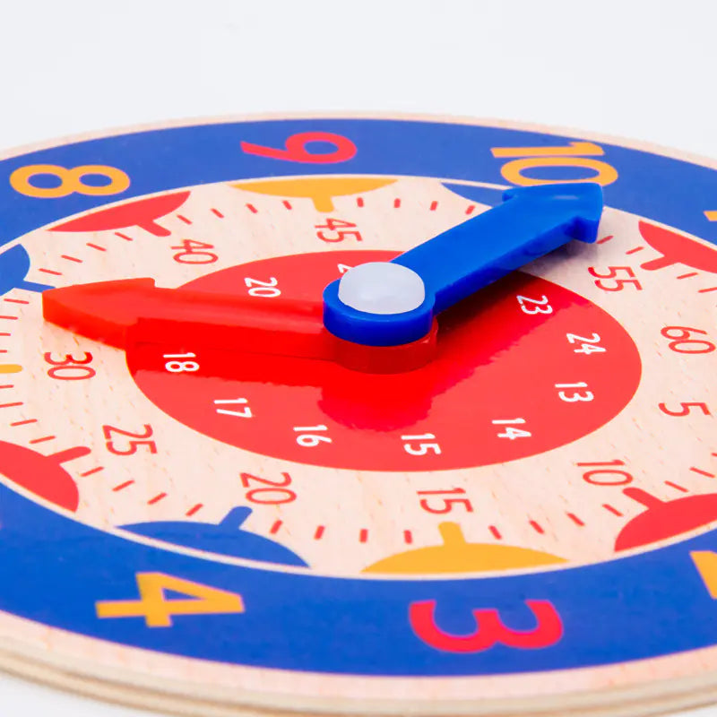 Children's Educational Wooden Digital Clock Toy