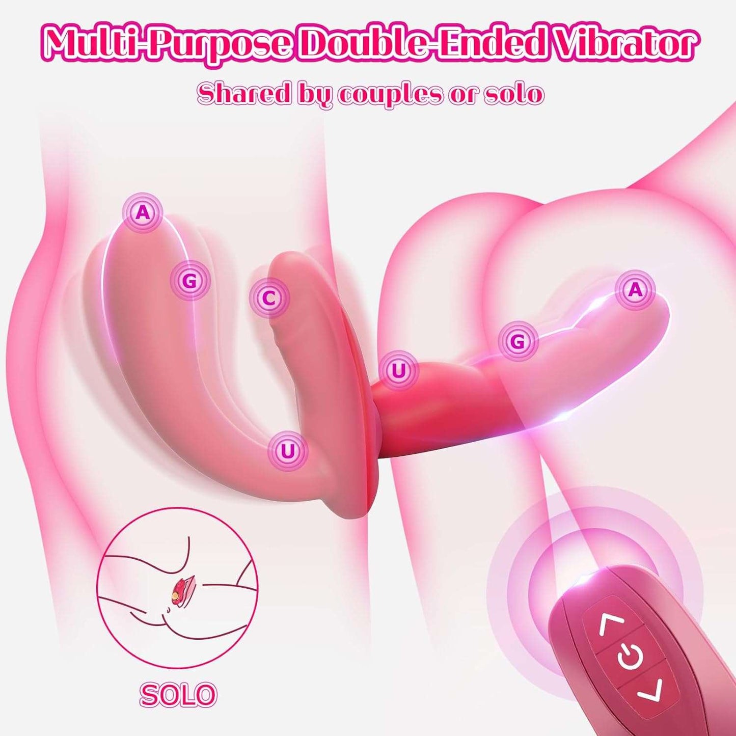 Versatile Dual-Ended Strap-On Dildo-1