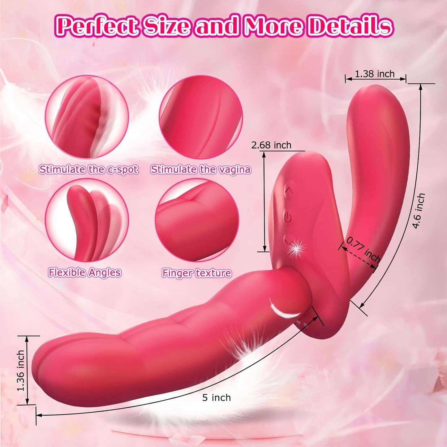 Versatile Dual-Ended Strap-On Dildo-4