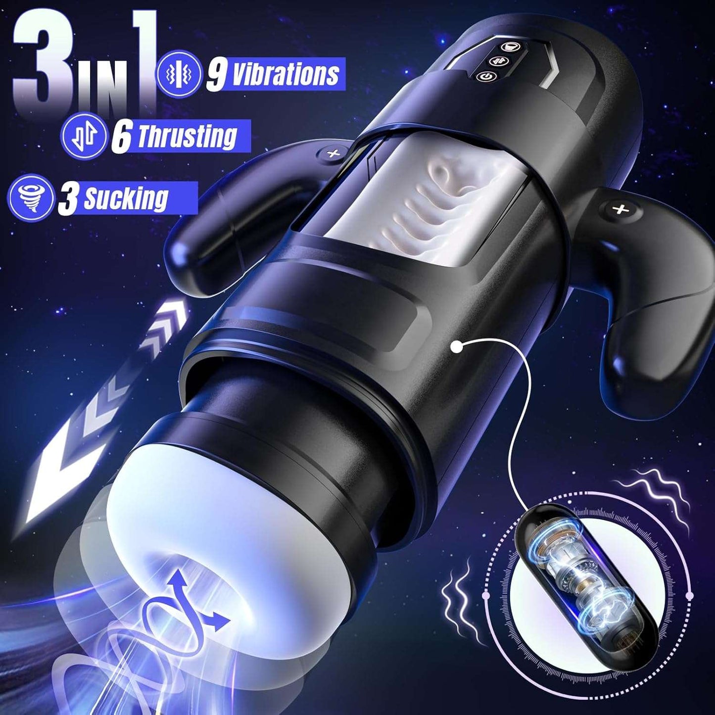 VibeChamber Premium Male Masturbator-1