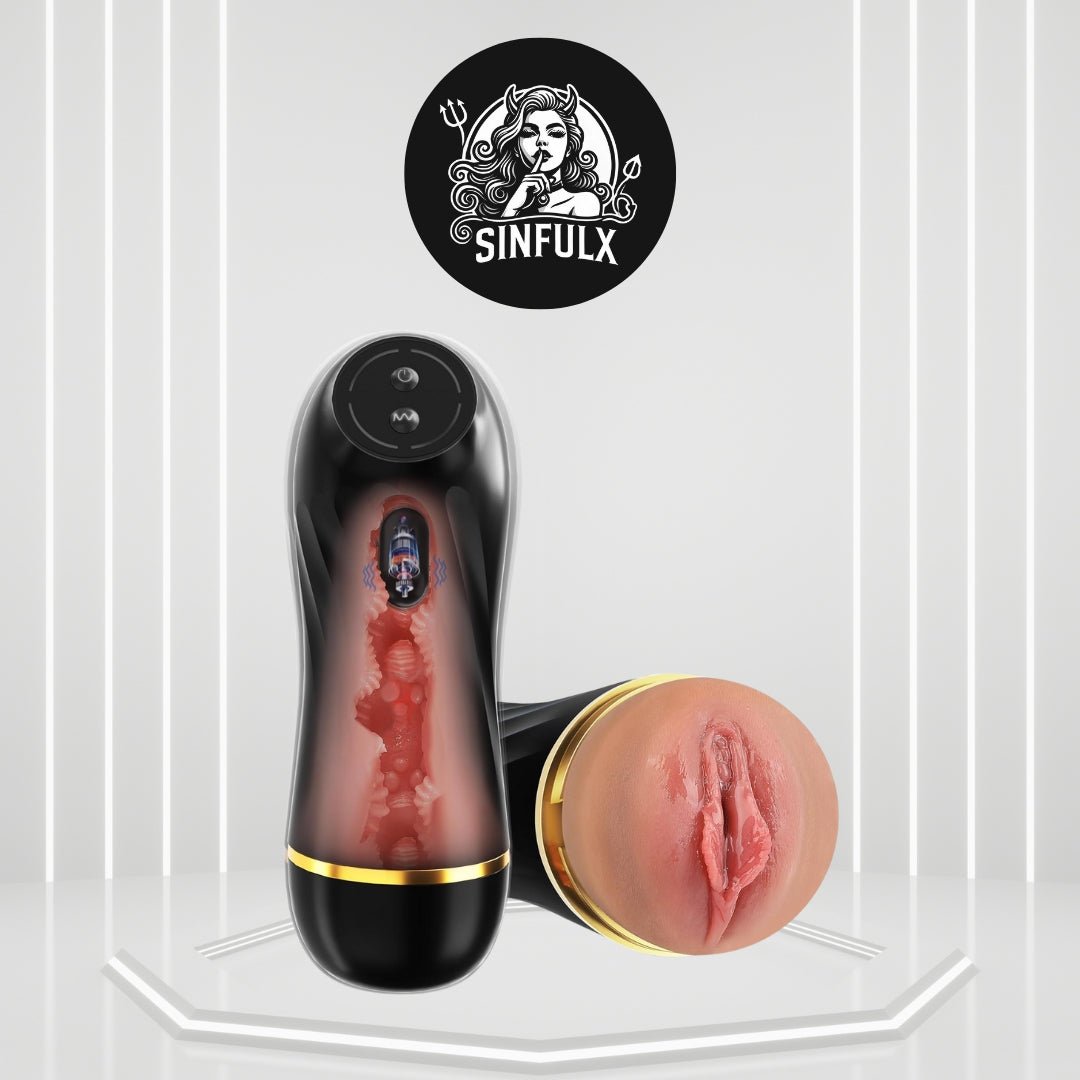 VibeMate Textured Pocket Pussy Male Masturbator-0