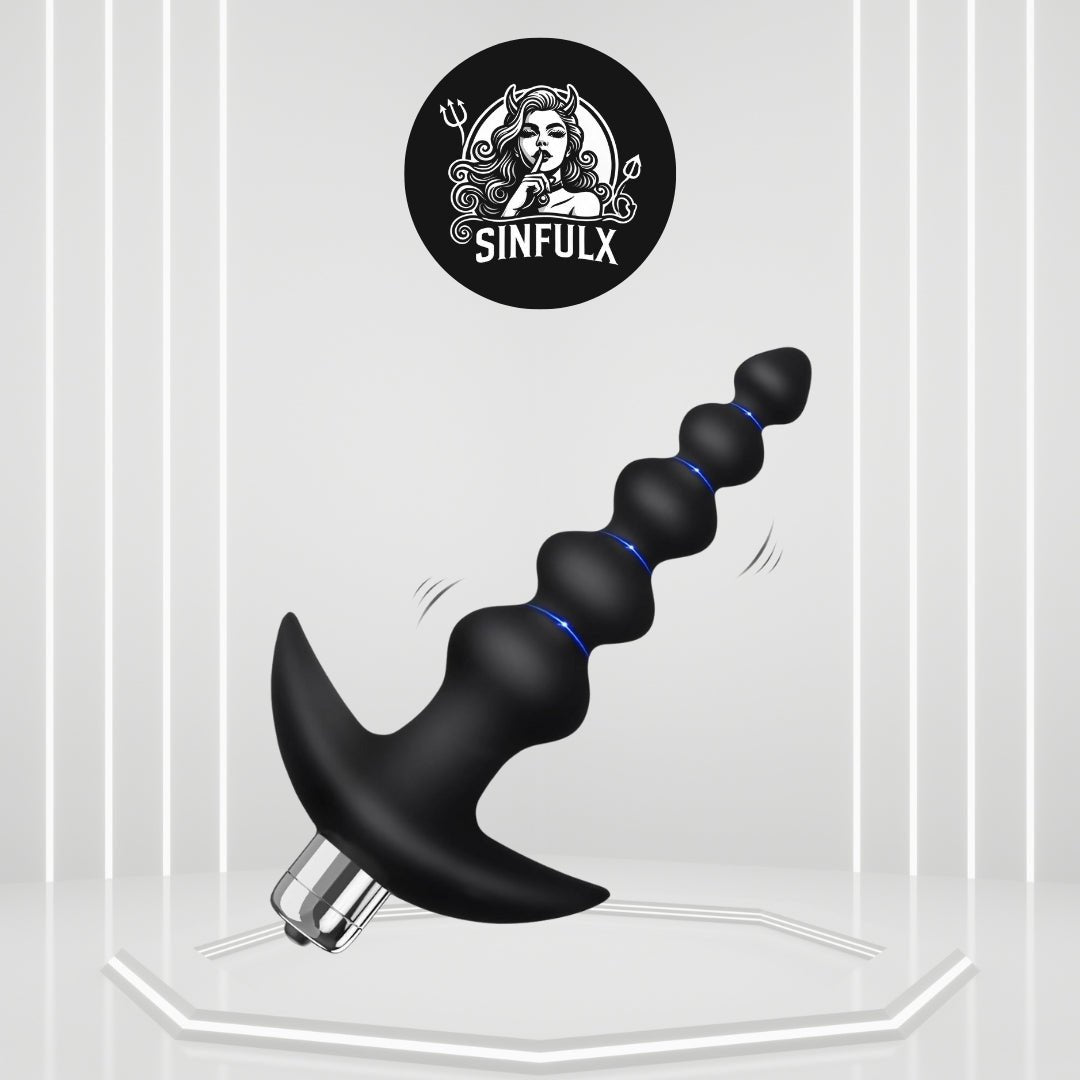 VibrantPath Bullet Vibrator Anal Beads Wand-0