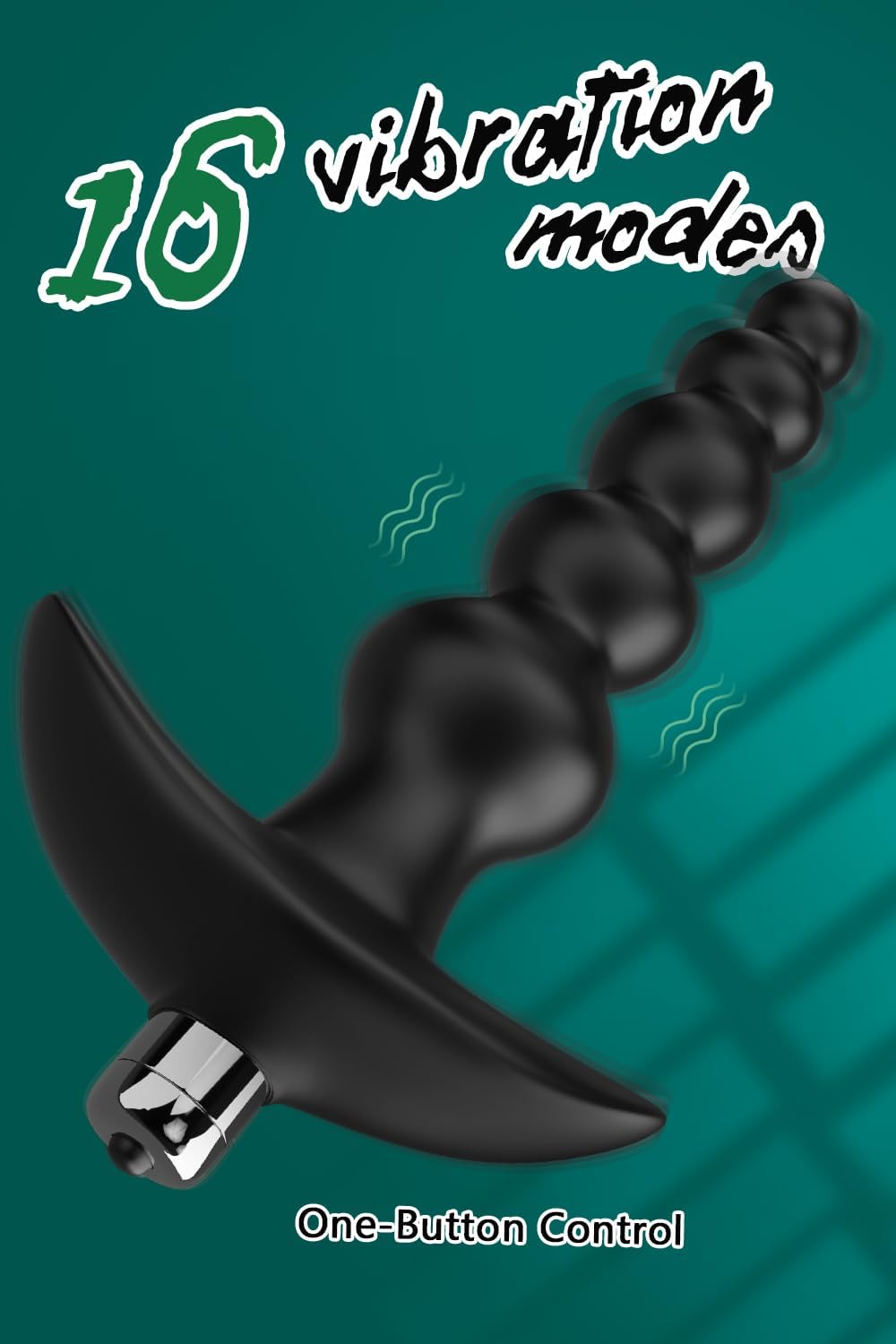 VibrantPath Bullet Vibrator Anal Beads Wand-2