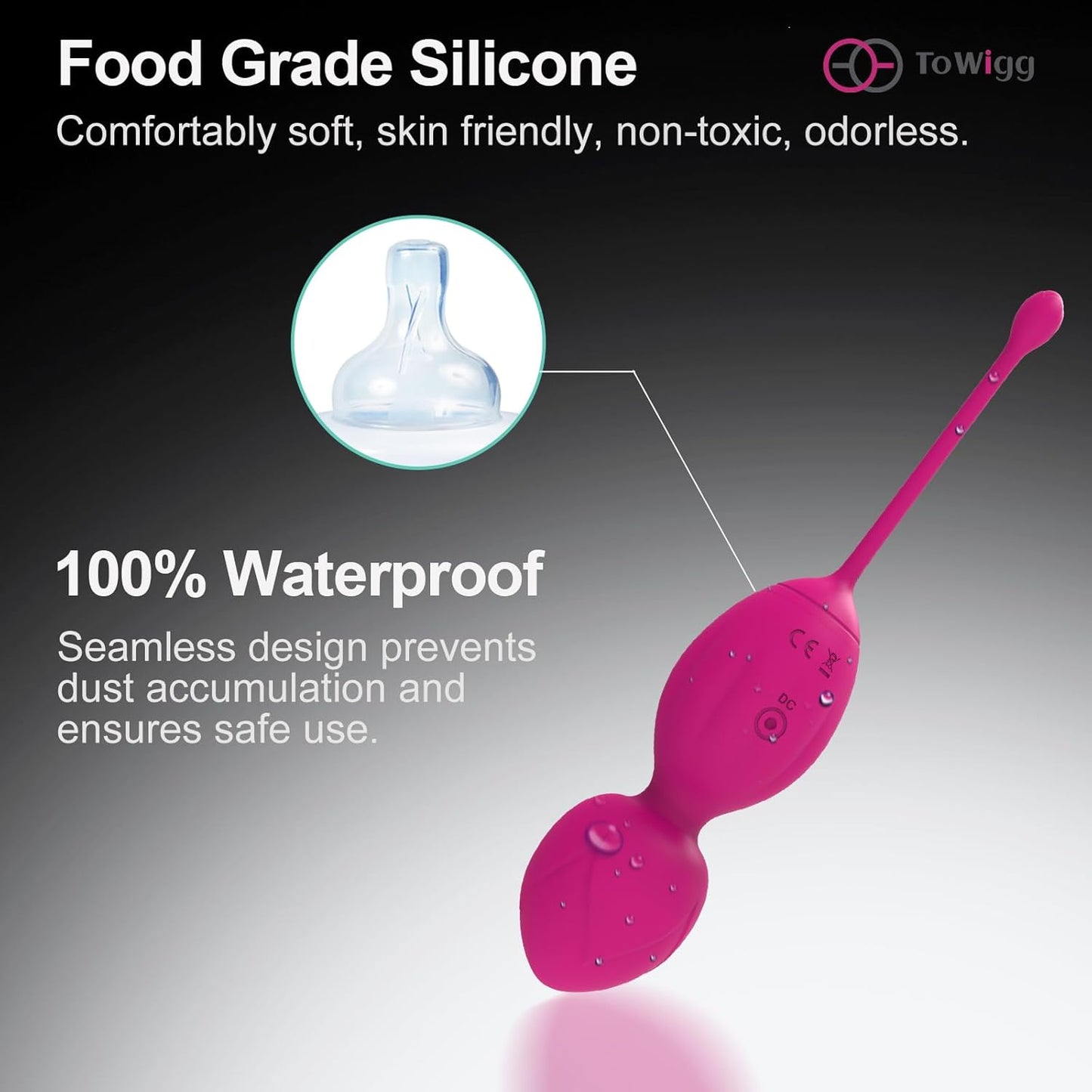 VitalVibe Kegel Exerciser Egg Vibrator-4