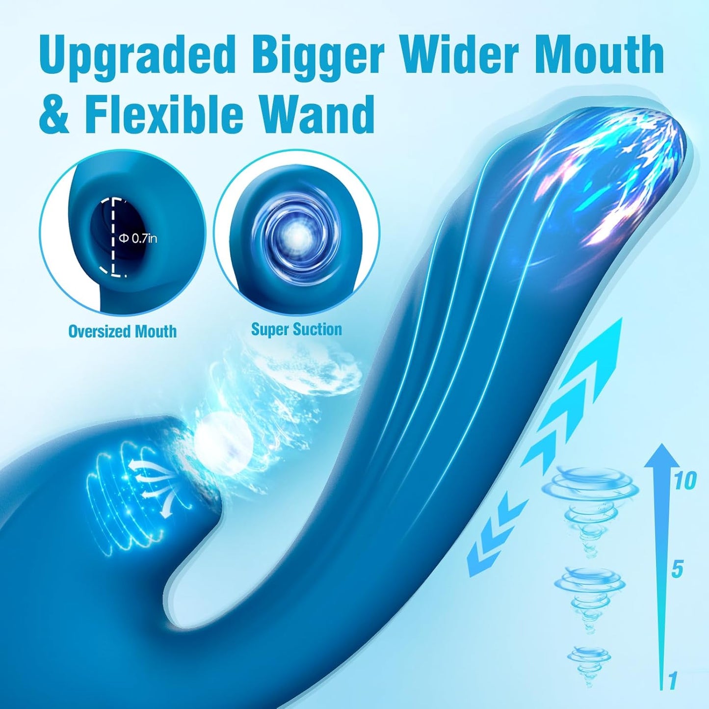 VoltVibe Clitoral Suction Dildo Vibrator-3