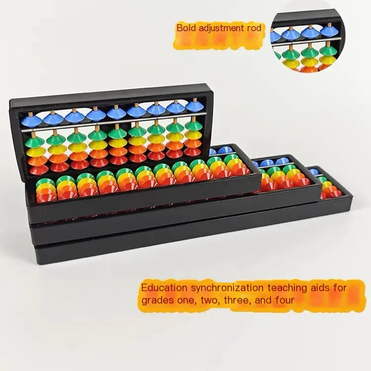 New Wooden Abacus for Kids with 7 to 17 Levels