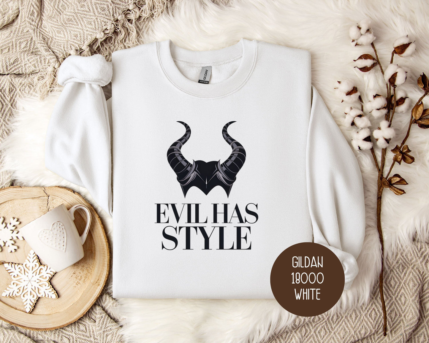 Evil Has Style Team Villains Sweatshirt-4