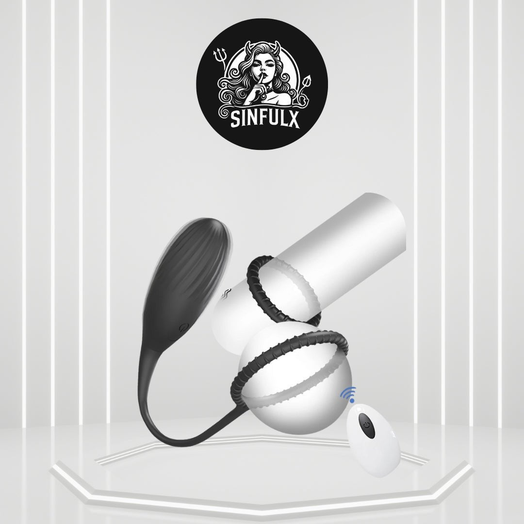Wireless Control Prostate Massager Cock Ring-0