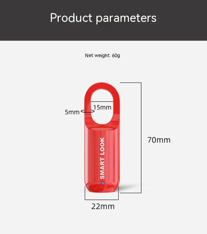 Bag USB Fingerprint Lock
