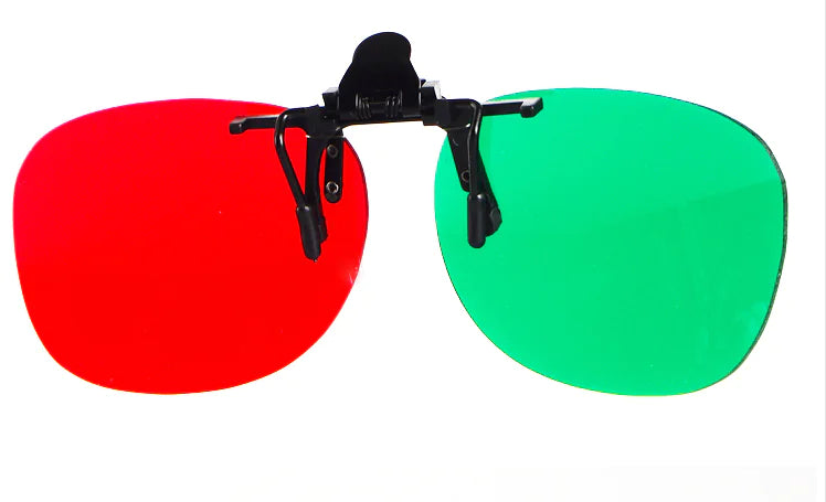 Color Blind Glasses with Clip-On Frames for Nearsightedness