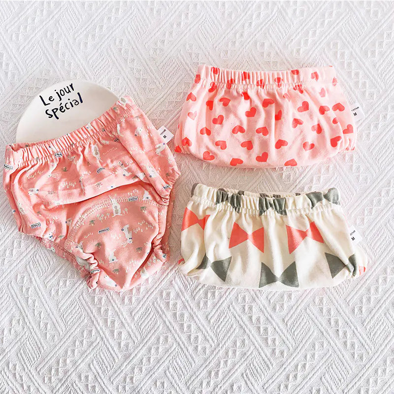 Washable Waterproof Cotton Baby Urine Ring Diapers