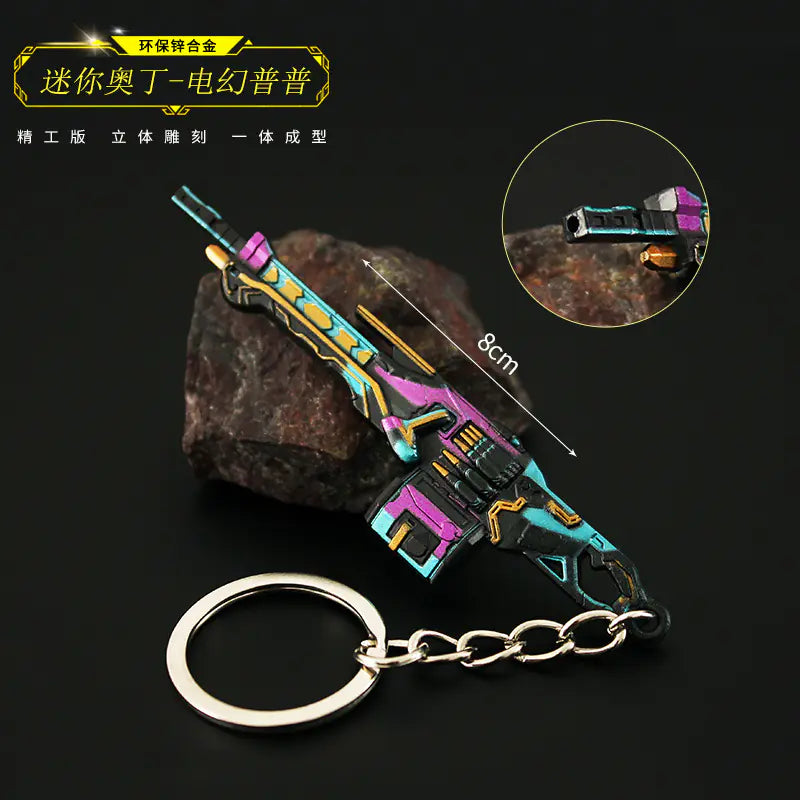 Valorant Merchandise M4 Impression Metal Keychain