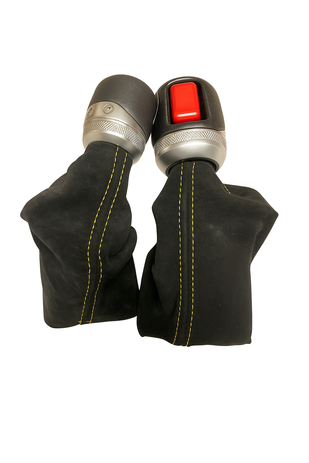 Jeep JT Gladiator Rubicon Real Suede Automatic Transmission and Transfer Case Shifter Boots 2018-2023-9