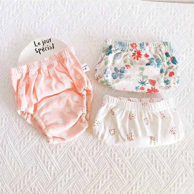 Washable Waterproof Cotton Baby Urine Ring Diapers