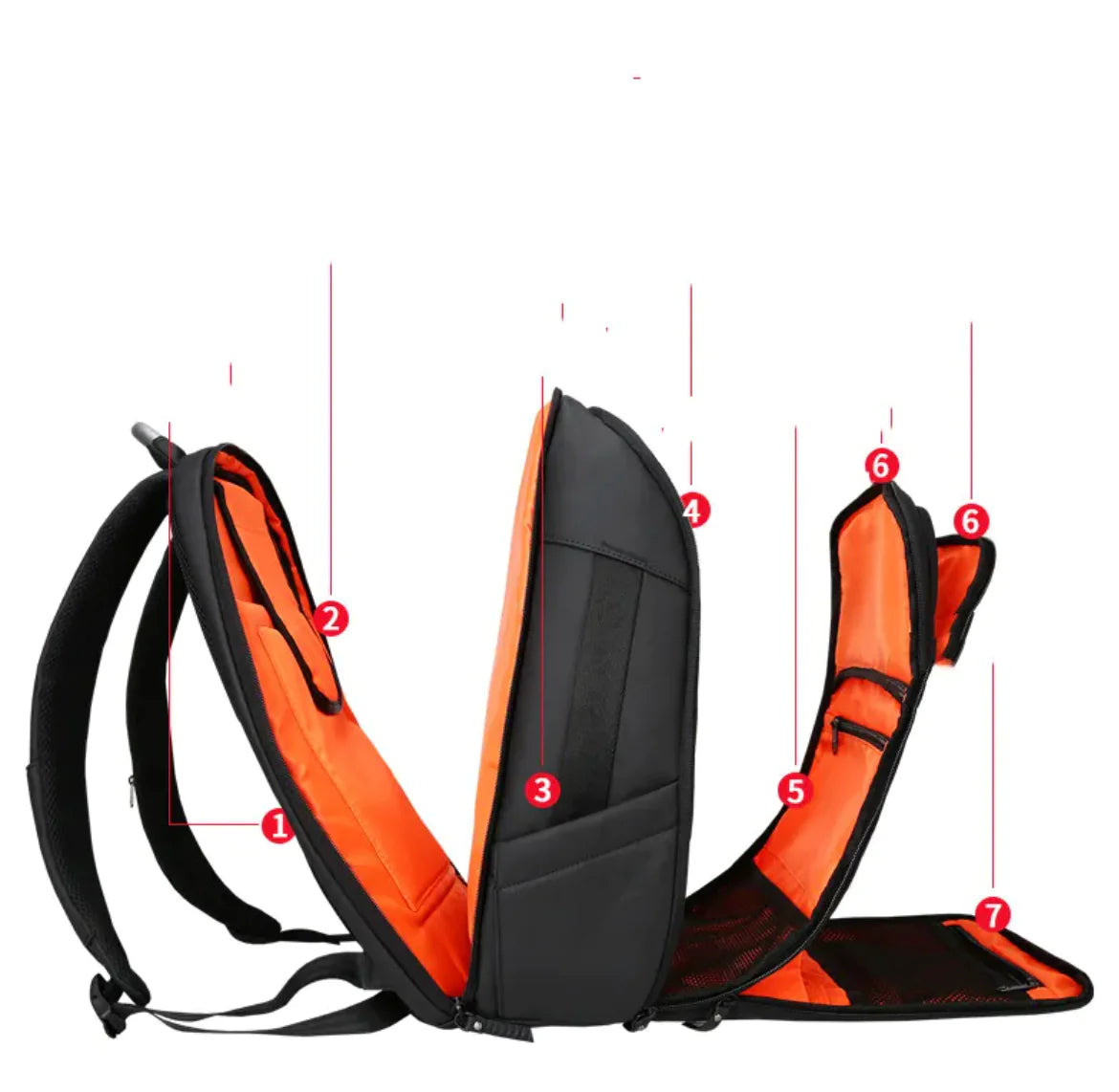 Large Capacity Business Travel Backpack