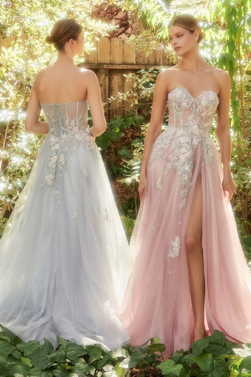 Penelope Blossom Gown With Overskirt-4