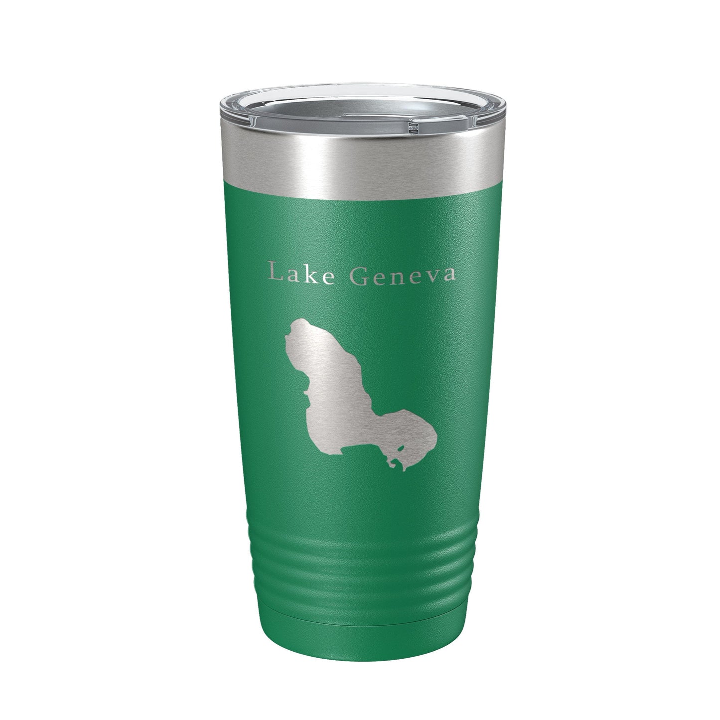 Lake Geneva Map Tumbler Travel Mug Insulated Laser Engraved Coffee Cup Florida 20 oz-9