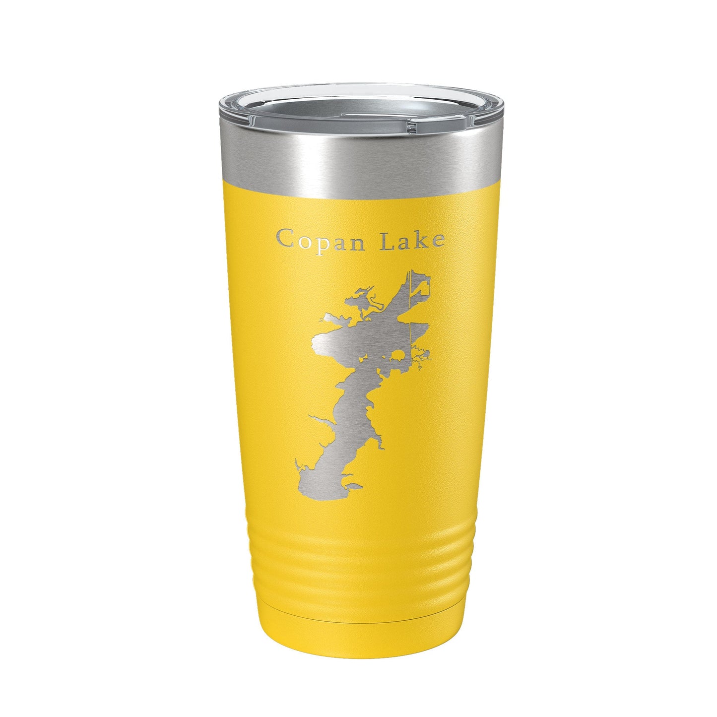Copan Lake Map Tumbler Travel Mug Insulated Laser Engraved Coffee Cup Oklahoma 20 oz-19