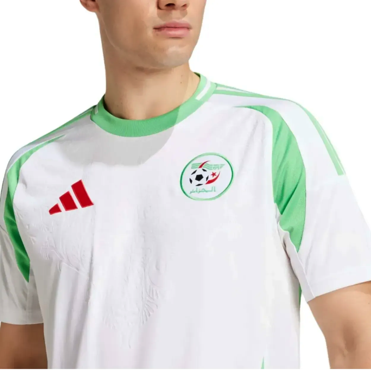 Algeria national team Home soccer jersey 2024/25 - Adidas-4