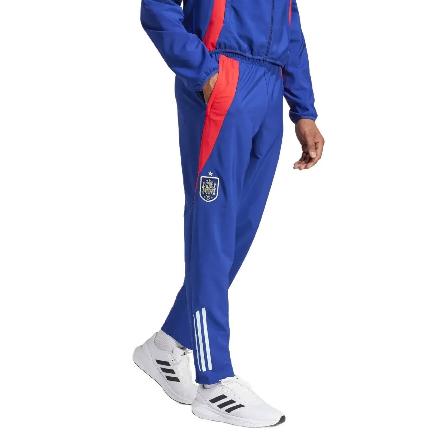 Spain training presentation Soccer tracksuit 2024/25 - Adidas-3