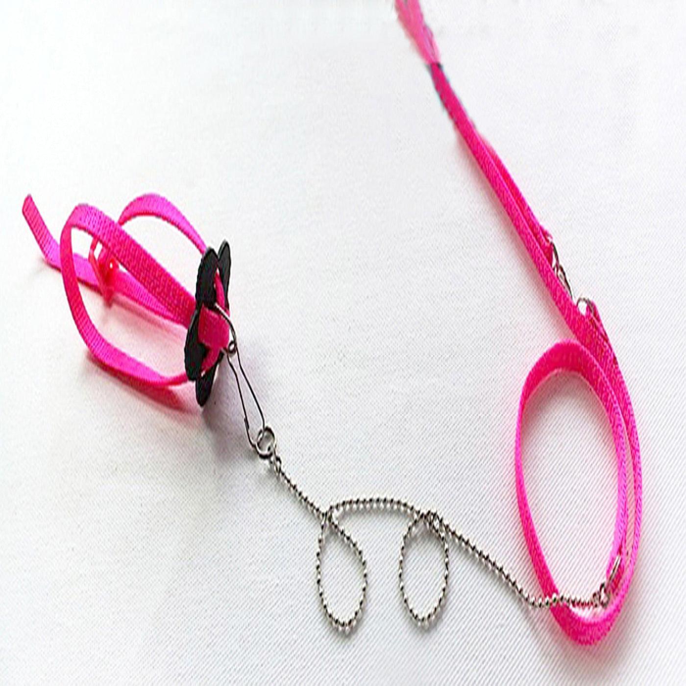 Adjustable Outdoor Lizard Leash - Stylish And Durable Pet Walking Rope-9