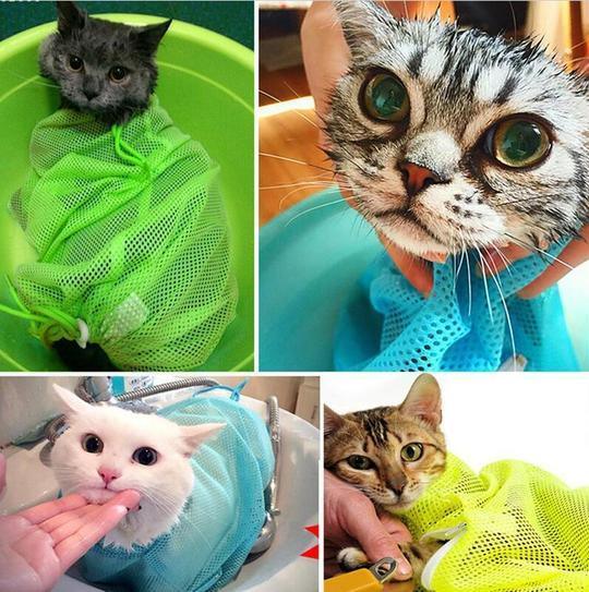 Adjustable Pet Soft Cat Grooming Bag: The Ultimate Multifunctional Solution For Cat Care-2