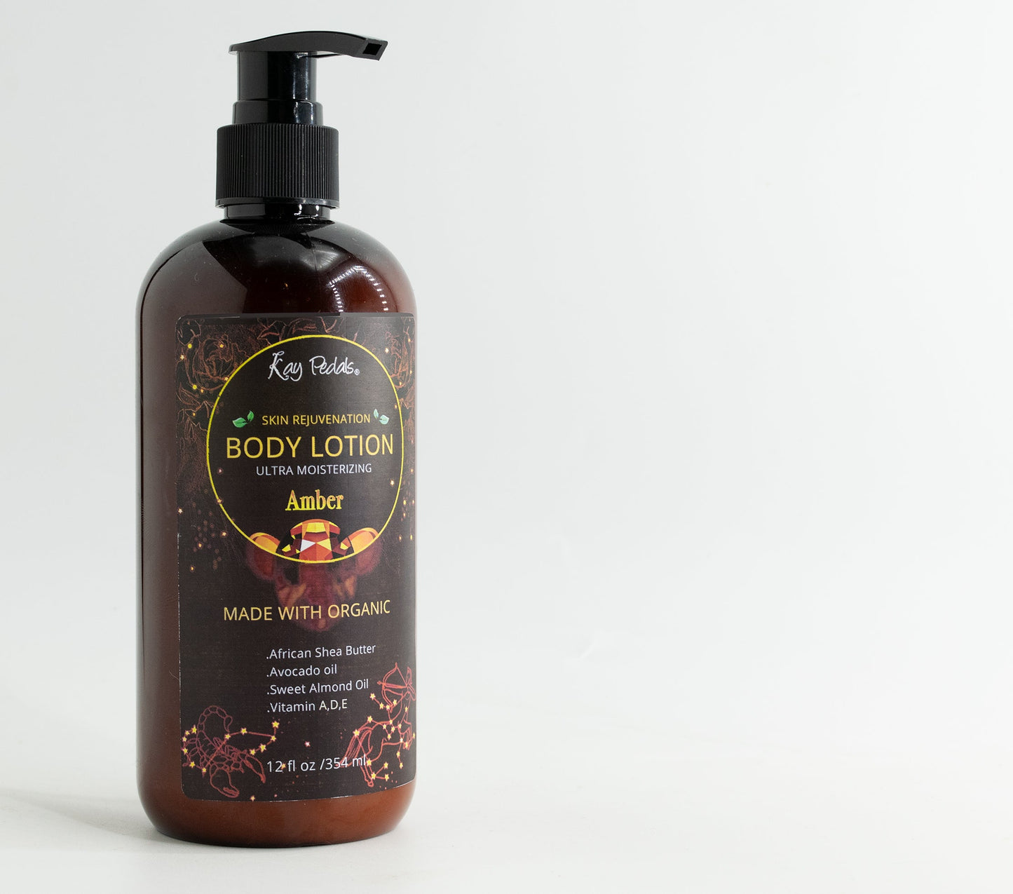 Amber Body Lotion ( Original ) | Organic Body Cream | Shea Butter Lotion | Scented Lotion | Almond Body Lotion | Fragrance Lotion-3
