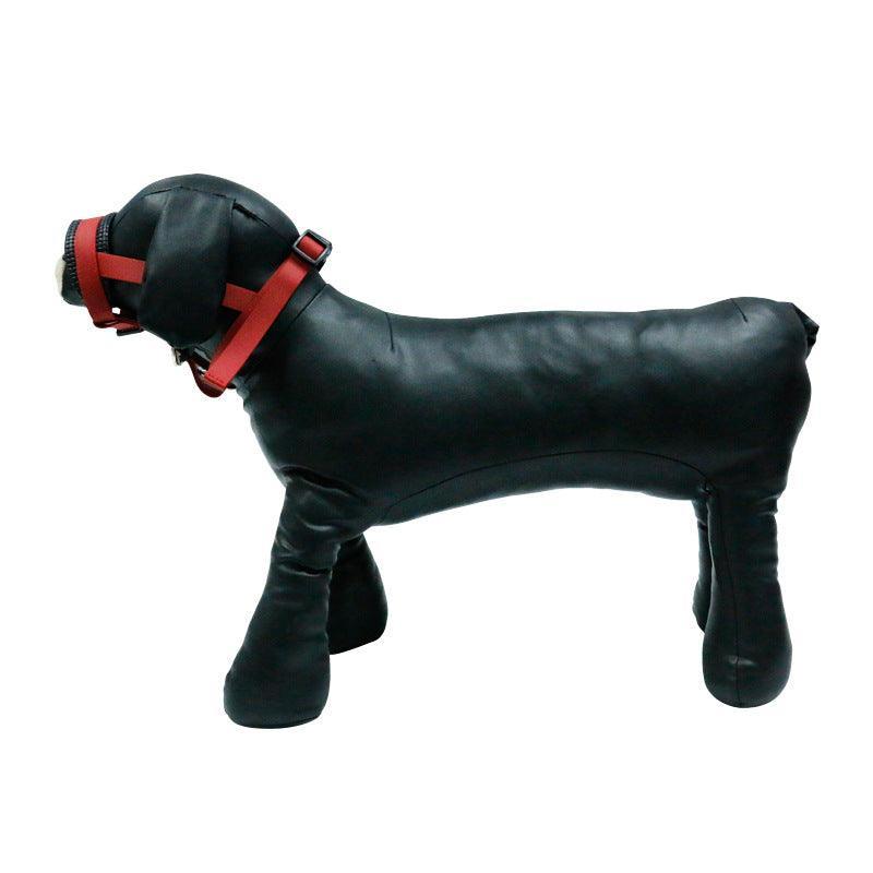 Anti-Eating Dog Mouth Cover With Multifunctional Collars-1