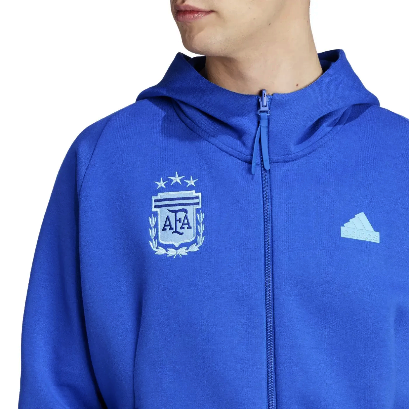 Argentina Casual Travel hooded presentation tracksuit 2024/25 - Adidas-4