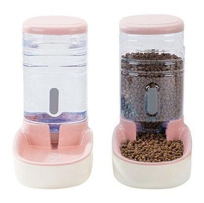 Automatic Pet Feeder And Drinking Fountain Combo-14